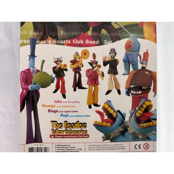 The Beatles Yellow Submarine Sgt Peppers Lonely Hearts Club Band Set - McFarlane - Picture 2 of 6